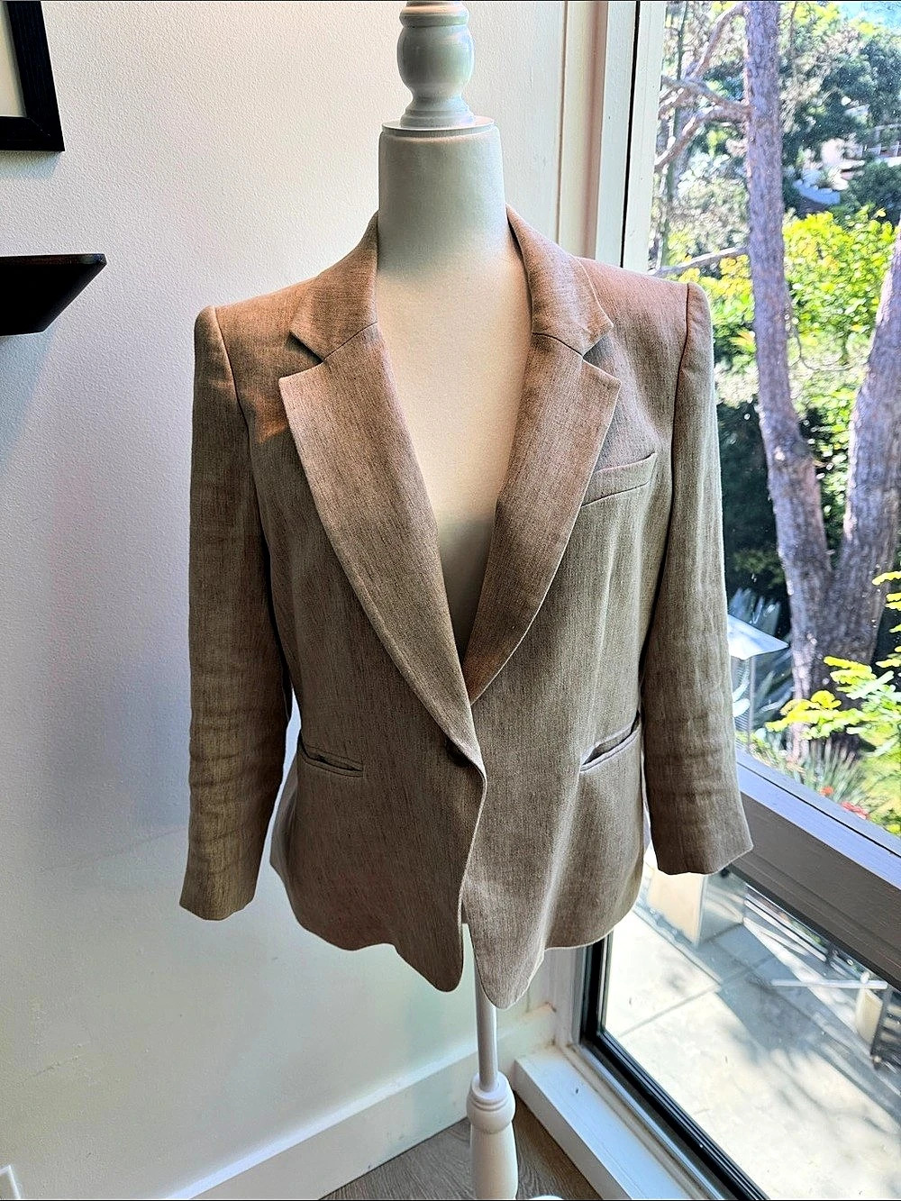Women's Veronica Beard Beige Blazer 12